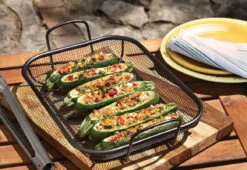 Outset Non-Stick Mesh Roasting Pan -Home Kitchen image 2486