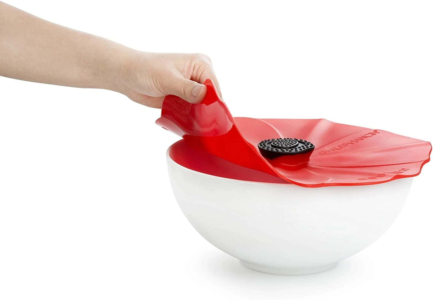 Charles Viancin Poppy Lid (Red) Gift-Box - Set/4 (11'', 9'', 6'', 4'') 11 Charles Viancin Poppy Lid (Red) Gift-Box - Set/4 (11'', 9'', 6'', 4'') - Image 9