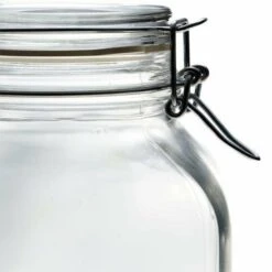 Bormioli Rocco Bormioli Glass Storage Jar W/ Locking Lid, 101.5 OZ 8 Bormioli Rocco Bormioli Glass Storage Jar W/ Locking Lid, 101.5 OZ -Home Kitchen image 2523