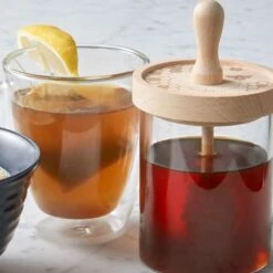 HIC Talisman Honey Dipper Jar -Home Kitchen image 2539