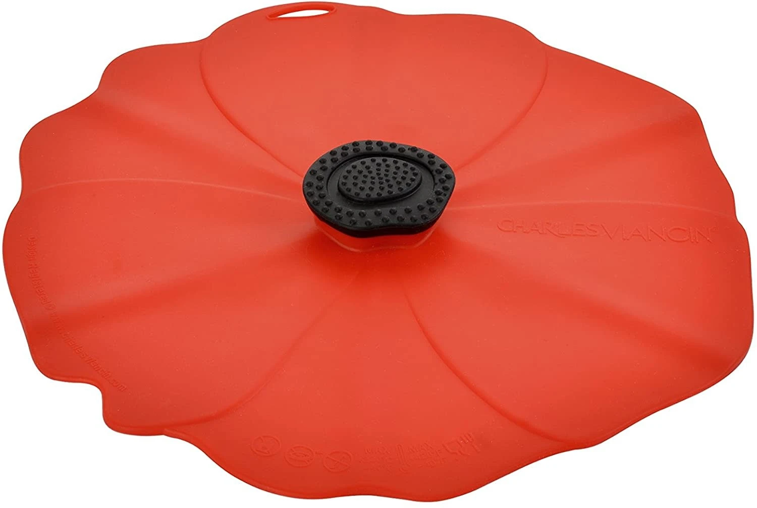 Charles Viancin Poppy Lid 11'' (Red) 3 Charles Viancin Poppy Lid 11'' (Red)
