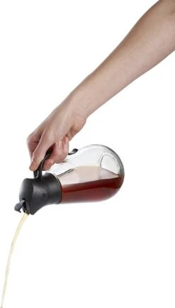 Mrs. Anderson's Syrup Dispenser, Black Handle -Home Kitchen image 2591