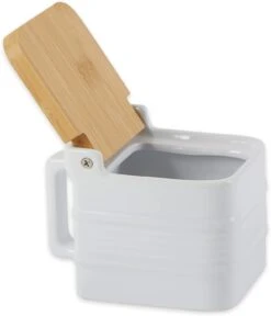 RSVP Endurance® Stoneware Salt Box -Home Kitchen image 2614