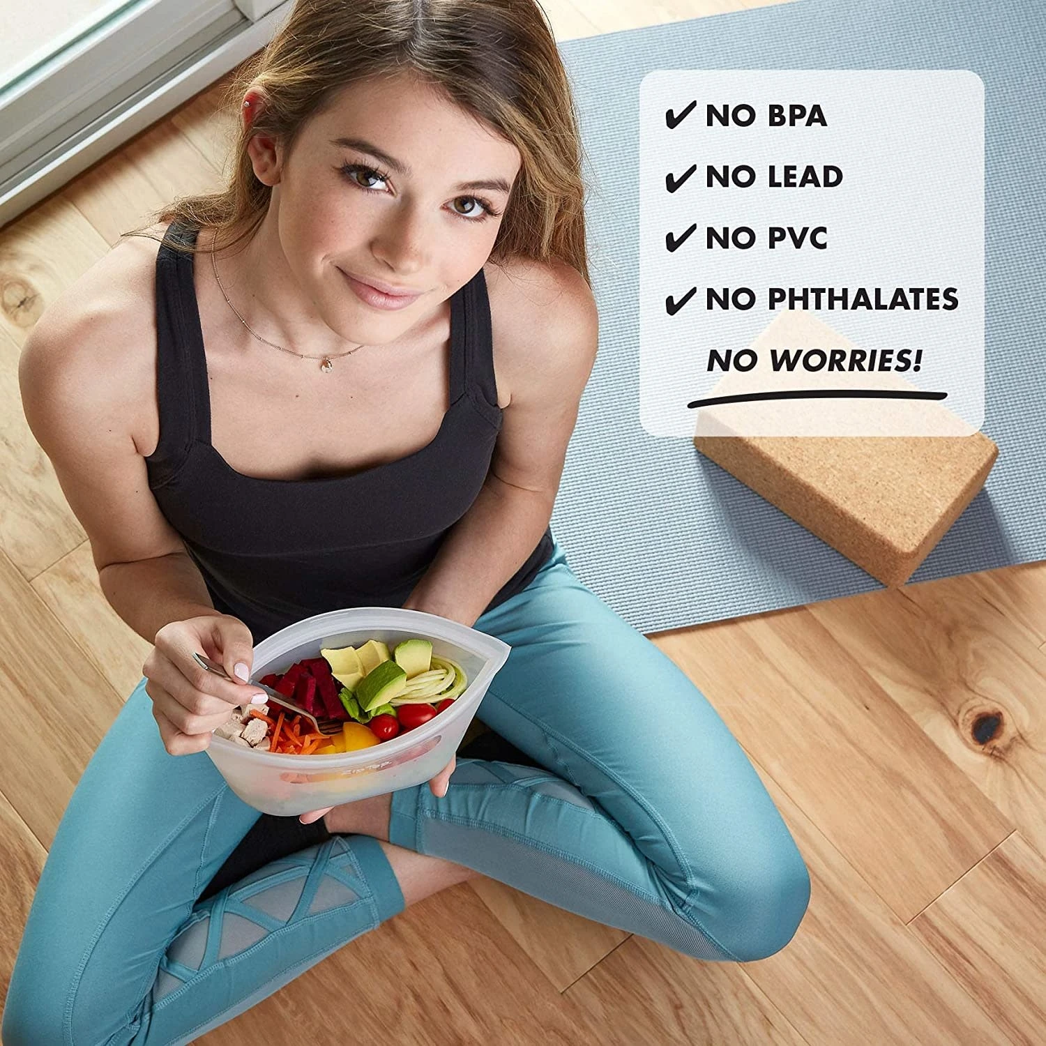 Zip Top Sandwich Bag, Frost 7 Zip Top Sandwich Bag, Frost - Image 5