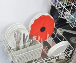 Charles Viancin Poppy Lid 9'' (Red) -Home Kitchen image 2633
