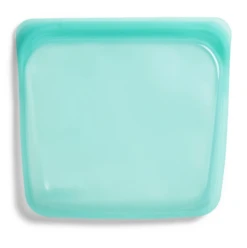 Stasher Silicone Reusable Sandwich Bag: Aqua
