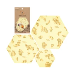 Bee’s Wrap HexHugger Bowl Covers, 3 Pk Honeycomb