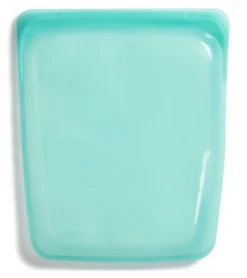 Stasher Silicone Reusable 1/2 Gallon Bag: Aqua