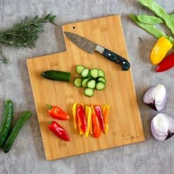 Totally Bamboo Utah Cutting & Serving Board -Home Kitchen image 452