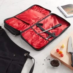 Wusthof Cooking School Bag W/Logo & Shoulder Strap 17 Wusthof Cooking School Bag W/Logo & Shoulder Strap -Home Kitchen image 470