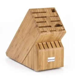 Wusthof 17-Slot Bamboo Knife Block