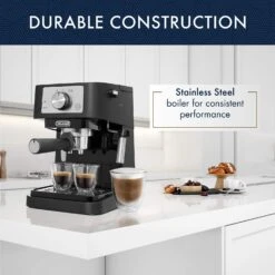 DeLonghi Stilosa 15 Bar Pump Manual Espresso Machine -Home Kitchen image 638