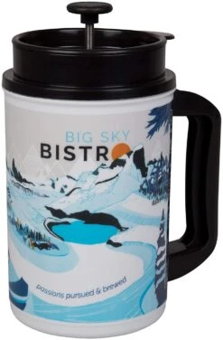 Planetary Design Big Sky Bistro French Press Mug Winter