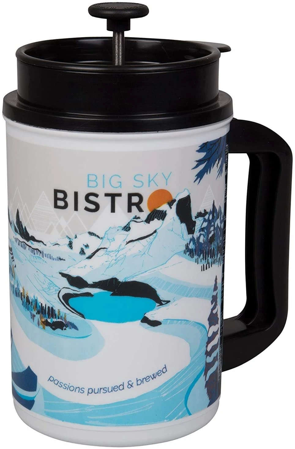 Planetary Design Big Sky Bistro French Press Mug Winter 3 Planetary Design Big Sky Bistro French Press Mug Winter