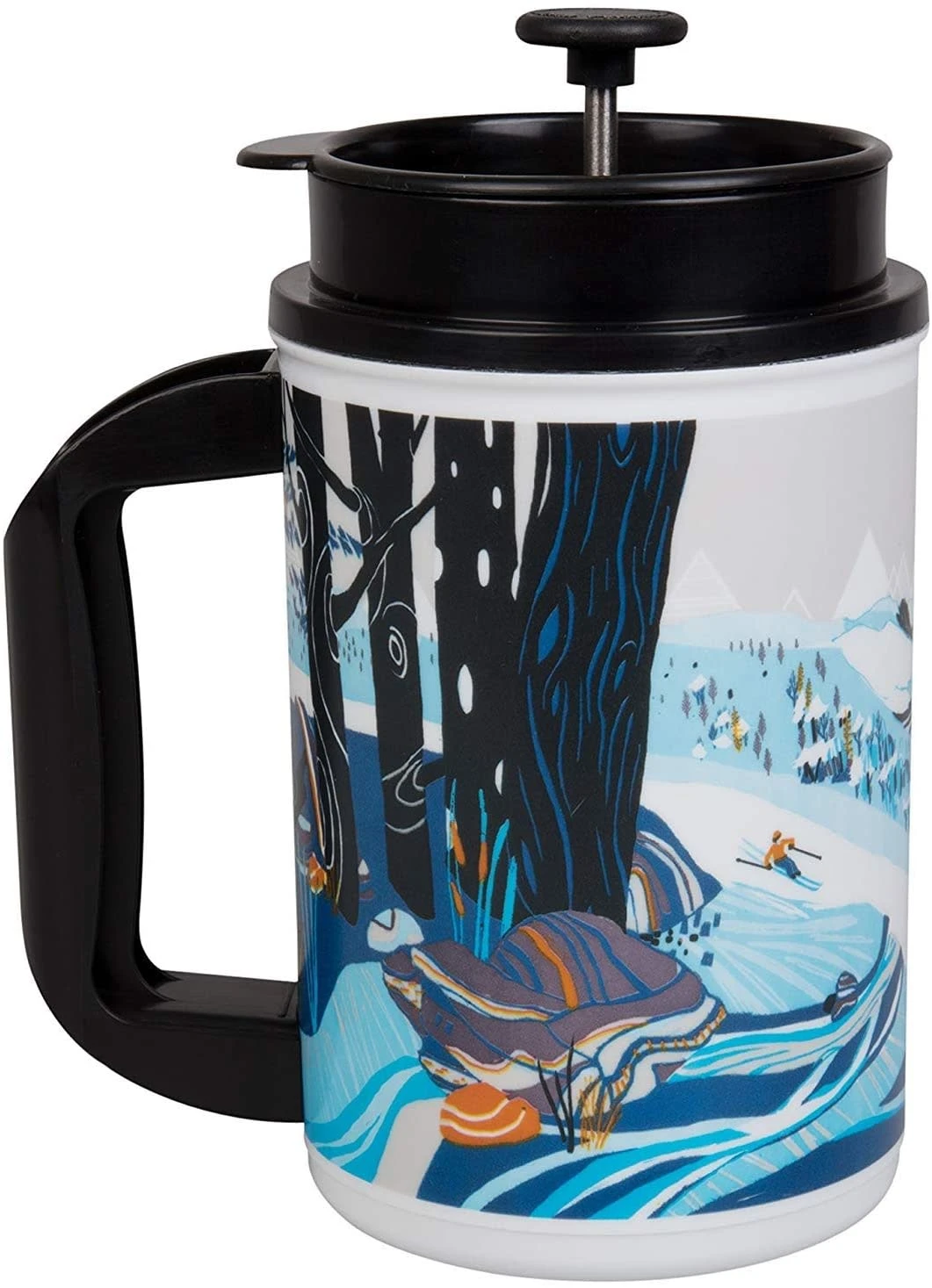 Planetary Design Big Sky Bistro French Press Mug Winter 6 Planetary Design Big Sky Bistro French Press Mug Winter - Image 4