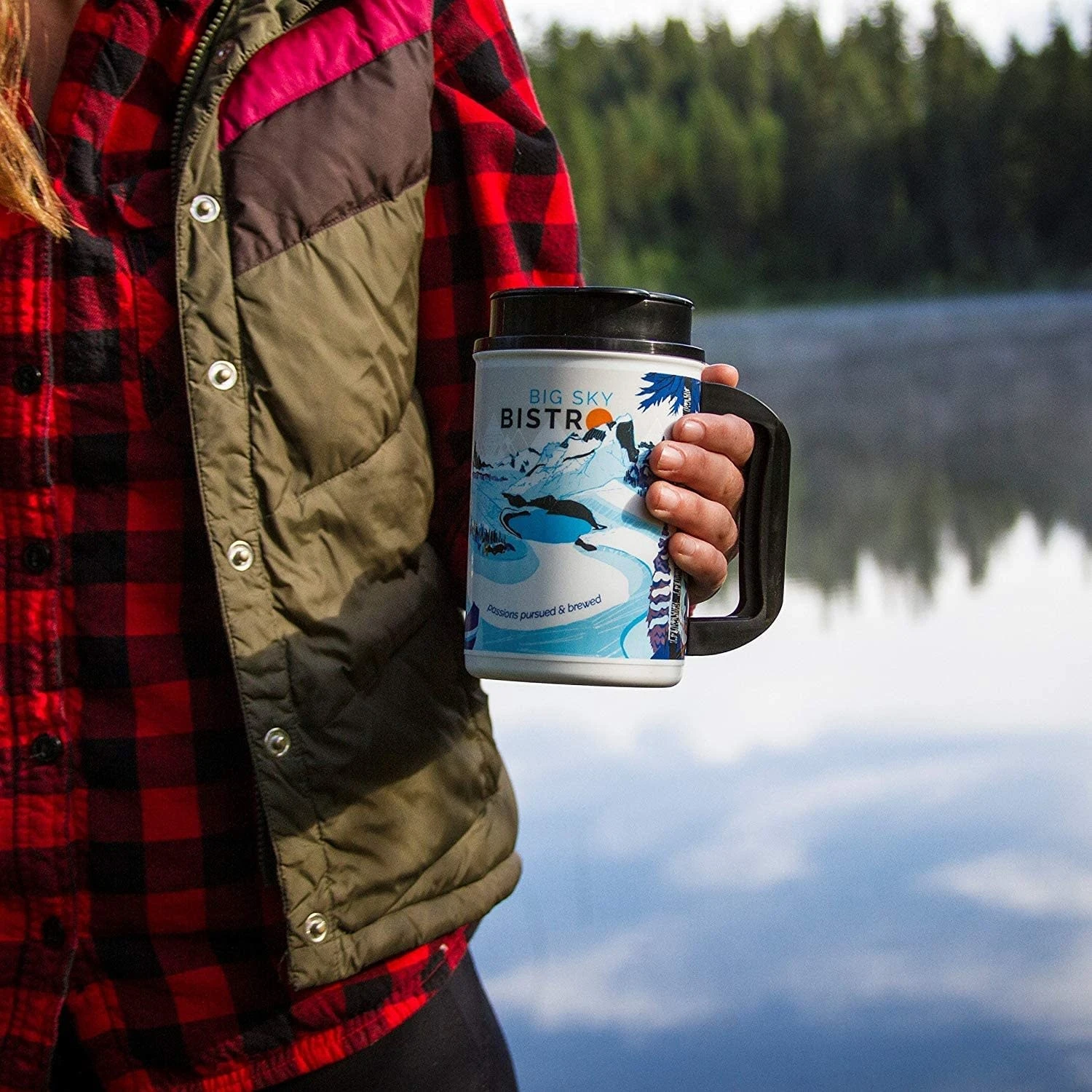 Planetary Design Big Sky Bistro French Press Mug Winter 8 Planetary Design Big Sky Bistro French Press Mug Winter - Image 6