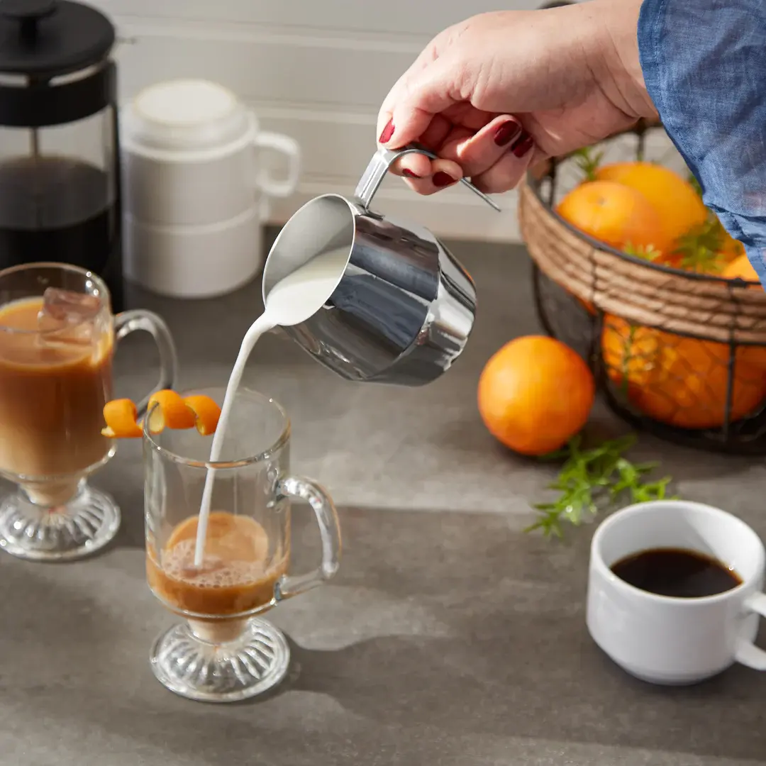 RSVP Endurance® Bell Shaped Steaming Pitcher 20 Oz. 5 RSVP Endurance® Bell Shaped Steaming Pitcher 20 Oz. - Image 3