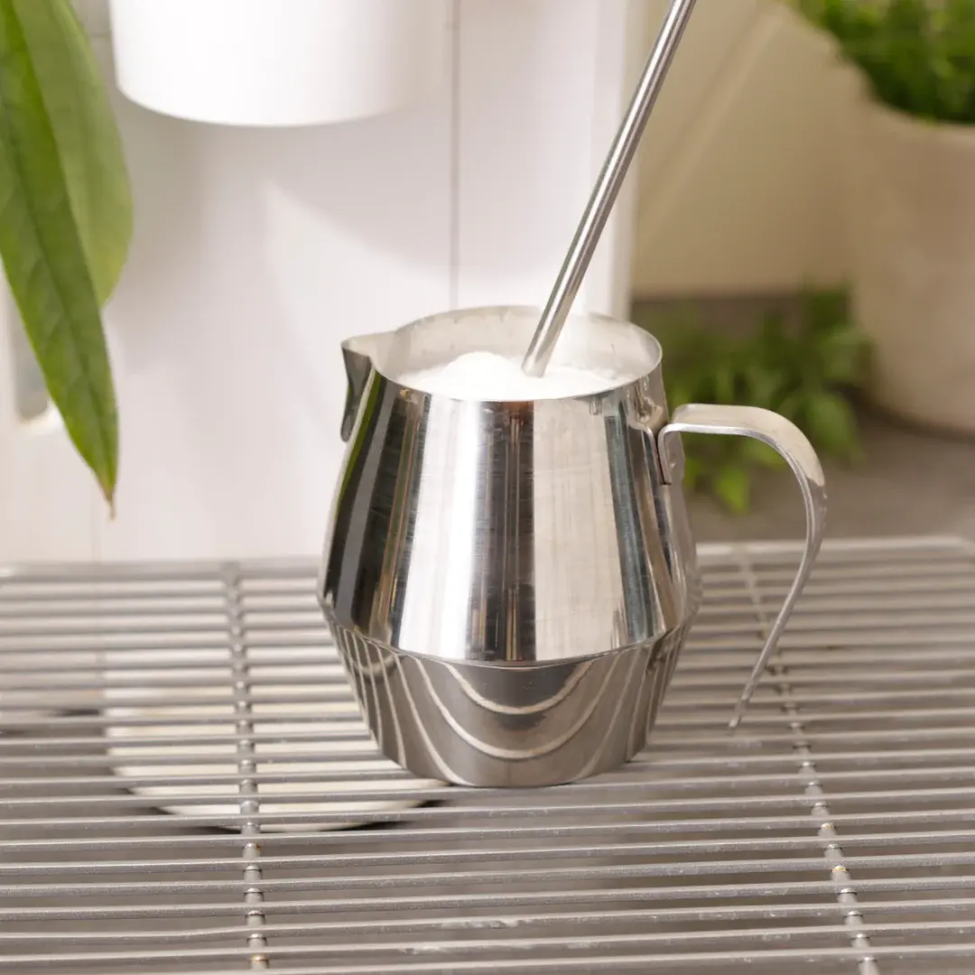 RSVP Endurance® Bell Shaped Steaming Pitcher 20 Oz. 6 RSVP Endurance® Bell Shaped Steaming Pitcher 20 Oz. - Image 4