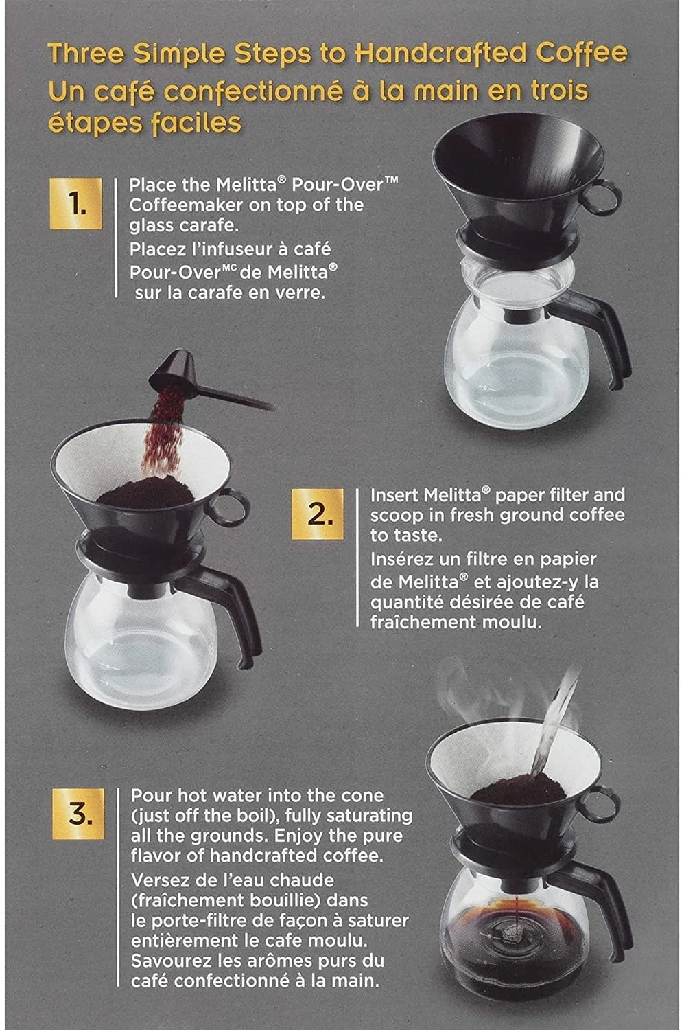 Melitta Pour-Over Coffee Brewer, 10 Cup 5 Melitta Pour-Over Coffee Brewer, 10 Cup - Image 3