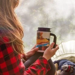 Planetary Design Big Sky Bistro French Press Mug Autumn -Home Kitchen image 796