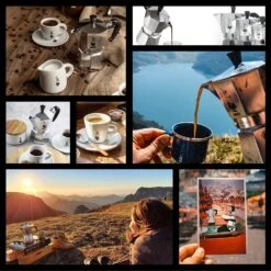 Bialetti Moka Express Espresso Maker - 12 Cup -Home Kitchen image 806