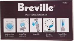 Breville Replacement Charcoal Filters - 6 -Home Kitchen image 823