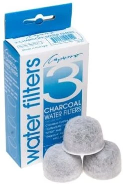 Jura-Capresso Charcoal Water Filters, 3 Pack