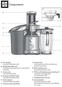 Breville The Juice Fountain® Cold -Home Kitchen image 882