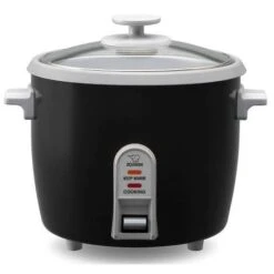 Zojirushi Rice Cooker/Steamer, 6 Cups, Black