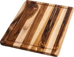 Teak Carving Board With Juice Canal 16"x12"x.75"
