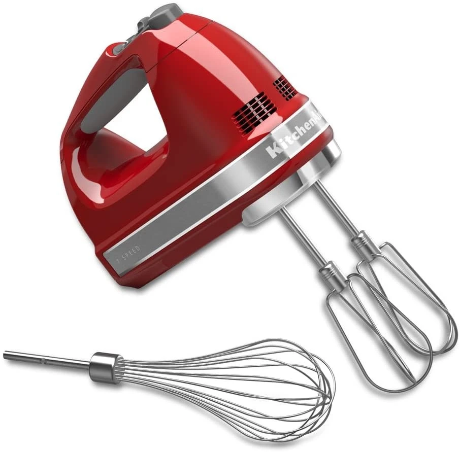 KitchenAid 7-Speed Ultra Power Hand Mixer - Empire Red 3 KitchenAid 7-Speed Ultra Power Hand Mixer - Empire Red